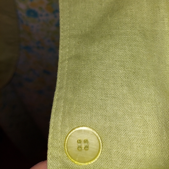 Perfect SPRING/SUMMER REVERSIBLE DRESS & Jacket LARGE (Womans 12) Rayon/Linen - Picture 11 of 11